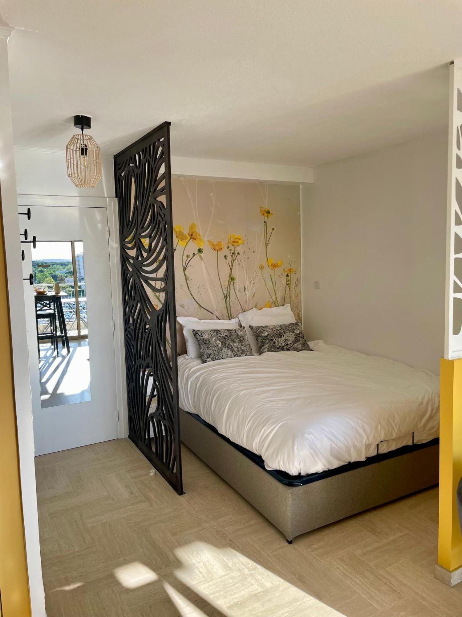 Studio Avec Vue Sur Marina Et Mer - 2 Adultes Et 1 Enfant Maximum Mandelieu Exteriér fotografie